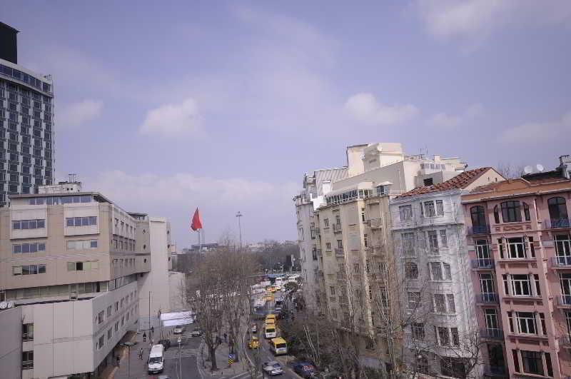 Park Star Hotel Taksim Istanboel Buitenkant foto