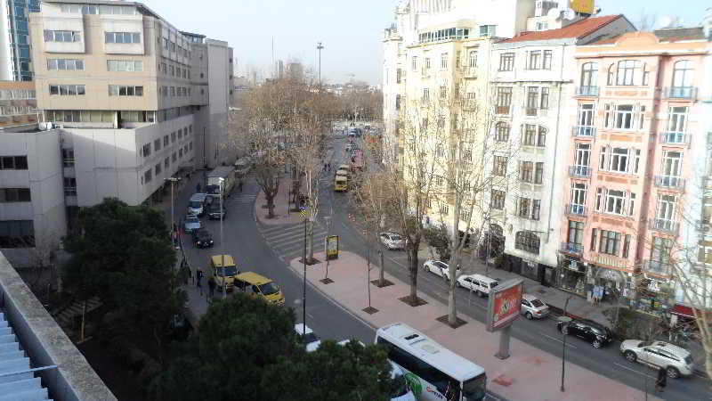 Park Star Hotel Taksim Istanboel Buitenkant foto