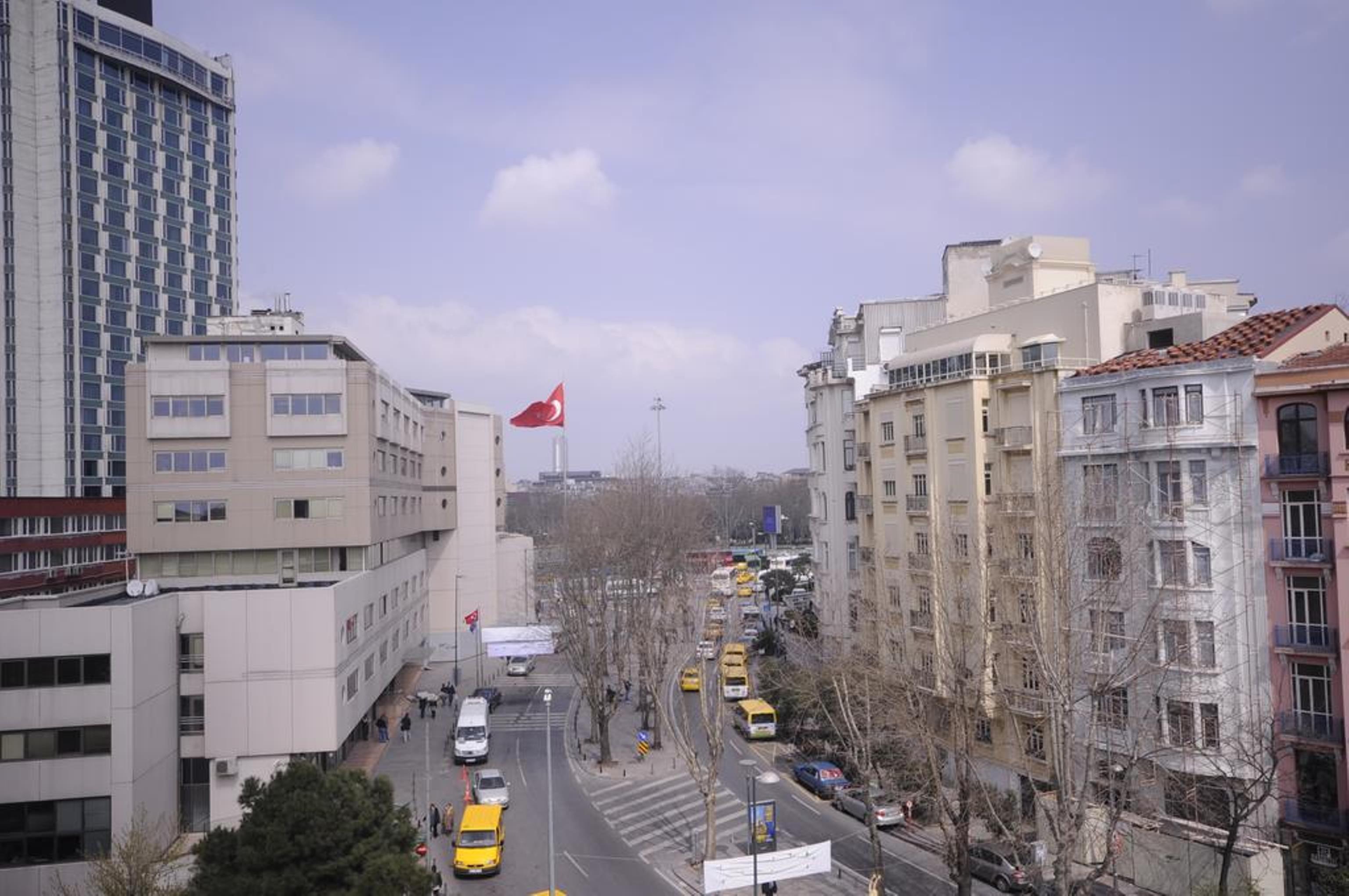 Park Star Hotel Taksim Istanboel Buitenkant foto