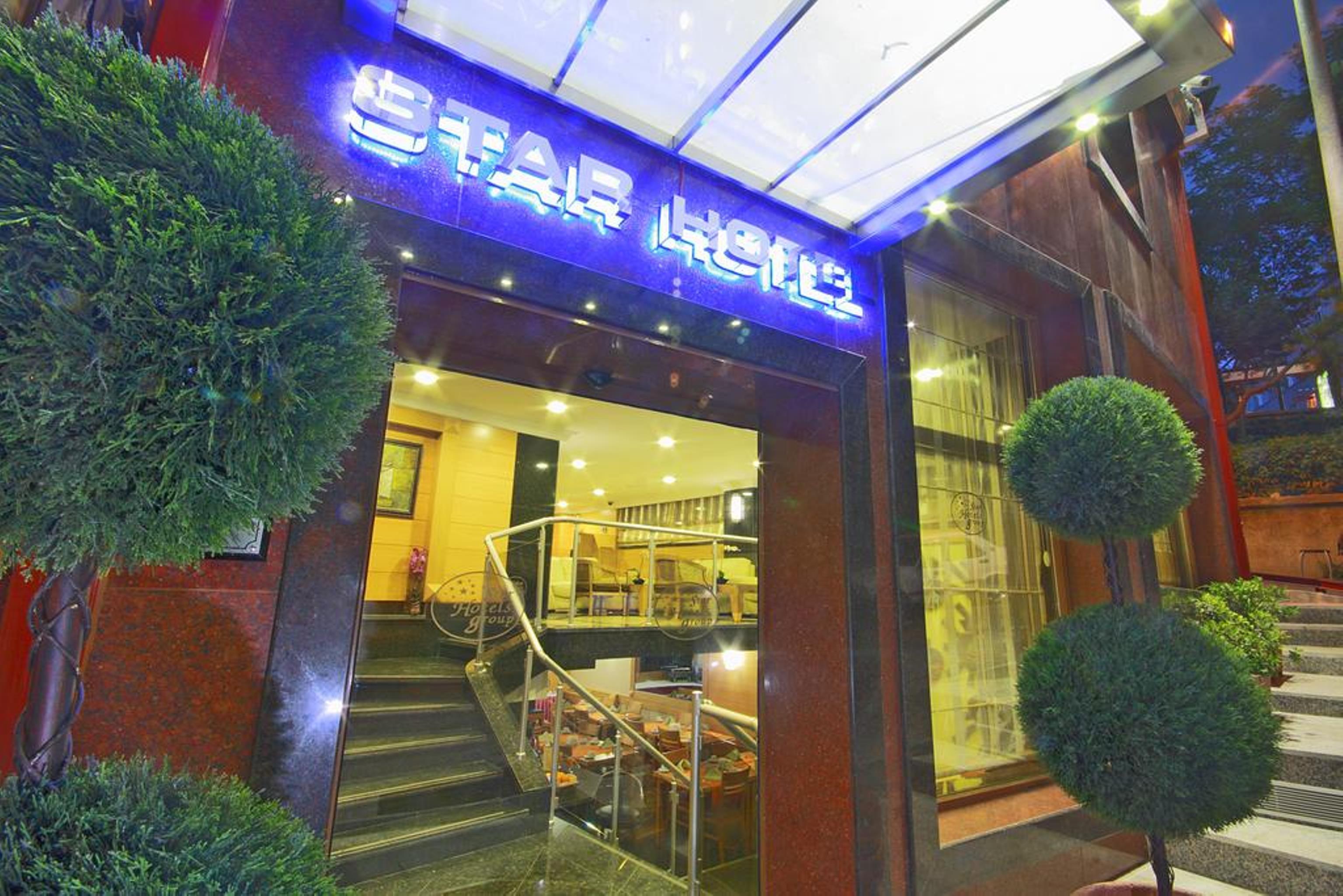 Park Star Hotel Taksim Istanboel Buitenkant foto