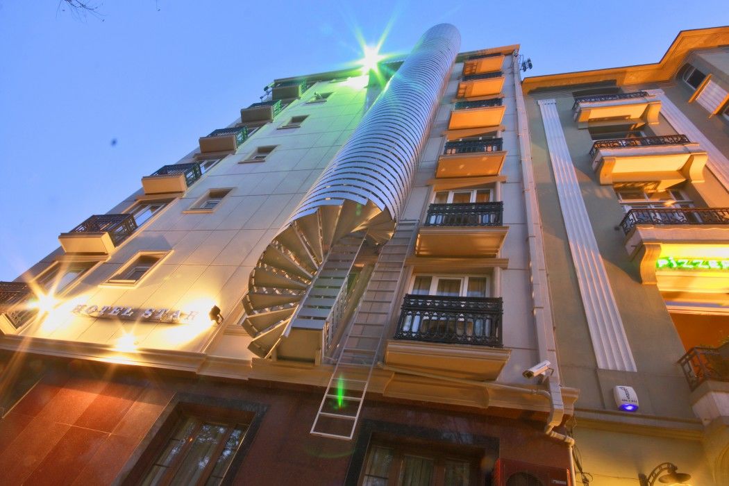 Park Star Hotel Taksim Istanboel Buitenkant foto